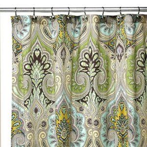 Echo NY Majolica 100% Cotton Shower Curtain 72x72